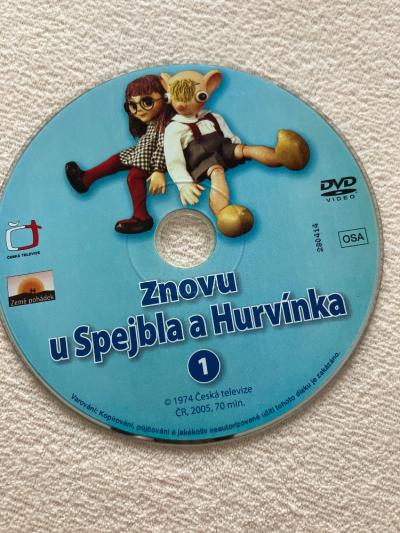 DVD pro děti Znovu u Spejbla a Hurvínka
