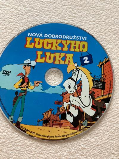 DVD pro děti Nová dobrodružství Luckyho Luka