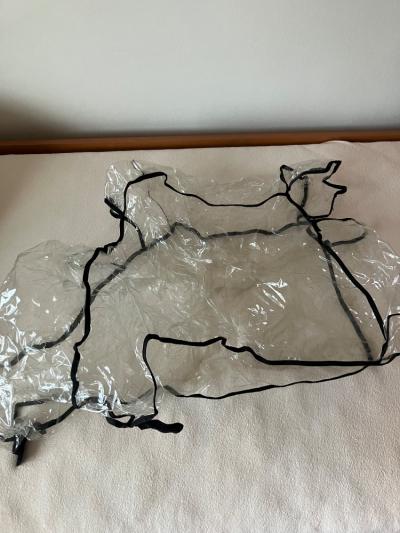 Pláštěnka na kočár - hluboká korba