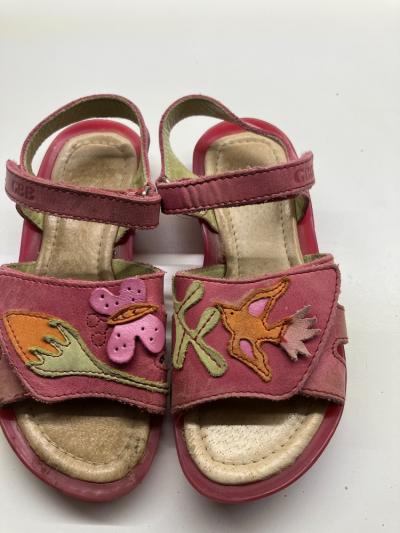 Sandálky kožené 27