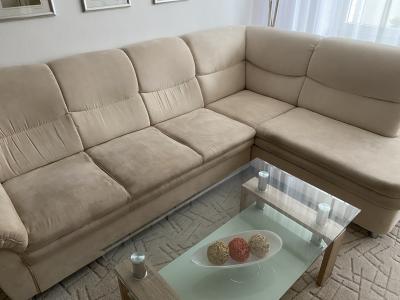 Sedací souprava L a křeslo