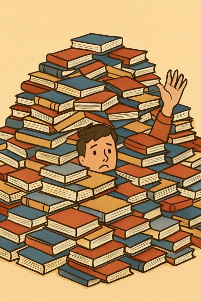 Sháním větší množství knih pro osadní knihovnu – za odvoz 📚