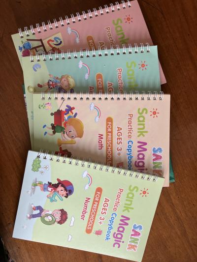 Sank magic practice copybook