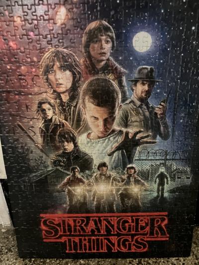 Složené a slepené puzzle Star wars