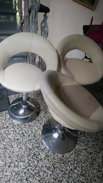 Barová otočná židle 3x