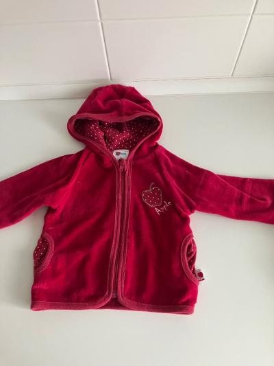 Mikina teplá vel 3 - 6 měsíců