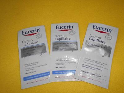 3 vzorky Eucerin  po expiraci