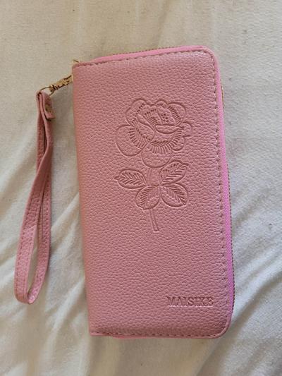 Peněženka/psaníčko růžové