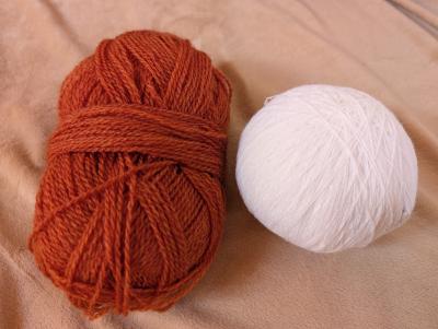 Zbytky příze, 2 klubíčka