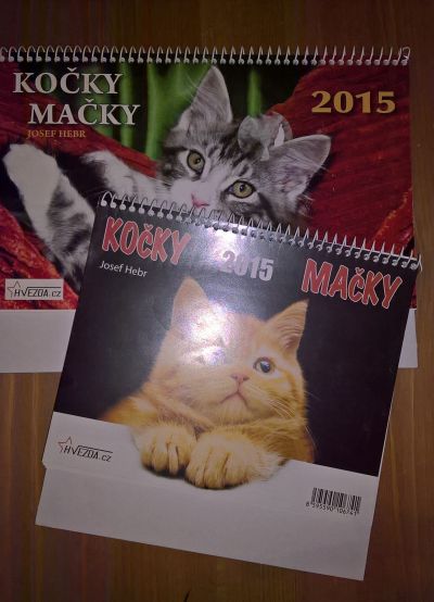 Staré kočičí kalendáře