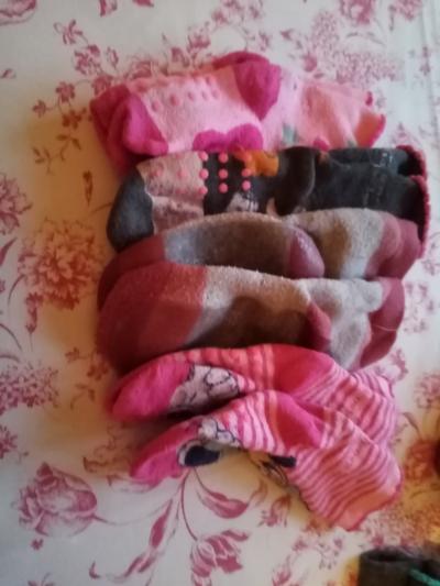 holčičí ponožky pro chůzi bez bot 27-29