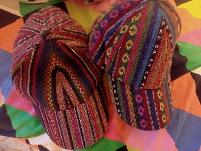 Prošívané kšiltovky... barevné