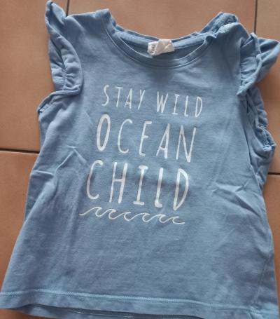 Tričko modré vel.68