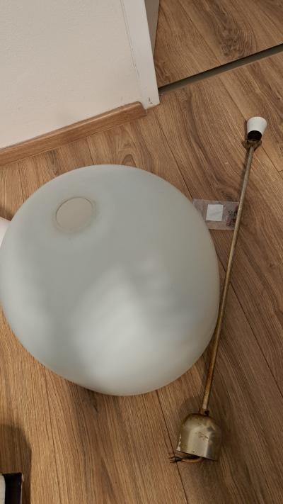 Skleněné stropní svítidlo - funkční