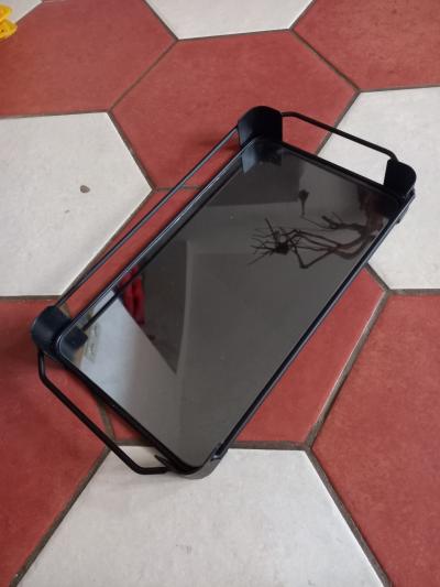 Zrcadlový tác hranatý