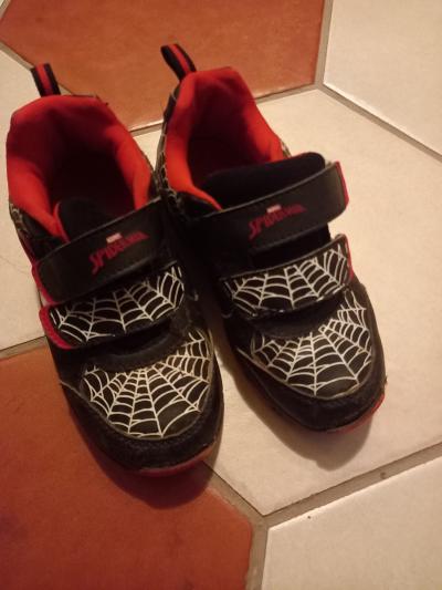 Blikací tenisky Spiderman