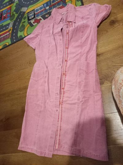 Džínové šaty Tatum