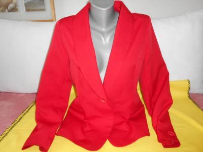 Sako červené zn. Stahova vel. XS.