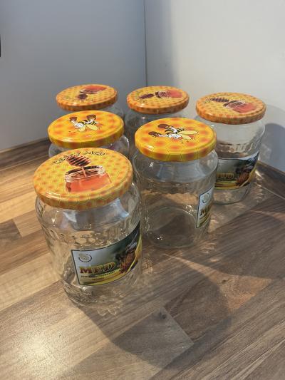 Sklenice od medu 6ks