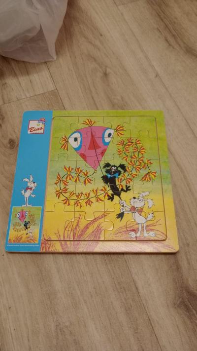 Dřevěná skládačka Papírový drak