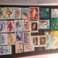 Sbírka známek (SSSR, Mongolsko, Maďarsko, Polsko, Kuba, ...)