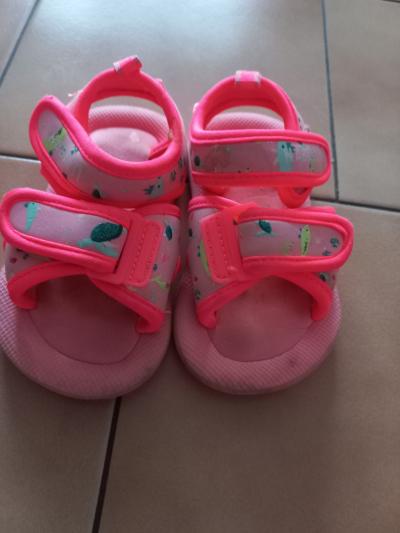 Sandálky růžové 16 cm