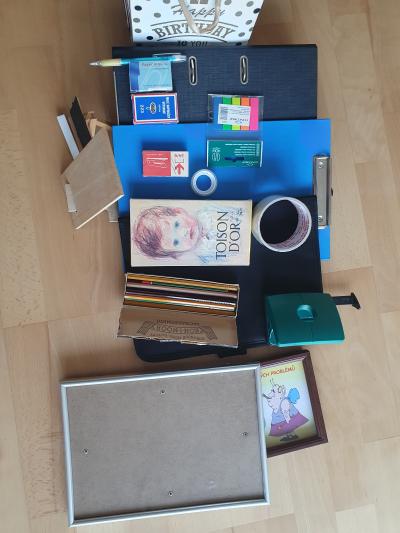 Daruji za odvoz kancelářské potřeby