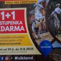 DARUJI VSTUPENKY ŠIKLAND do 31.8.2025