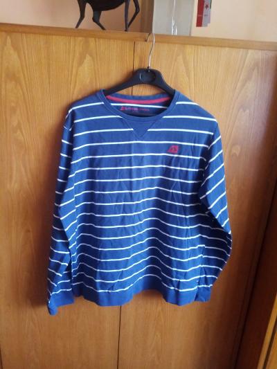 značková teplá mikina XXL