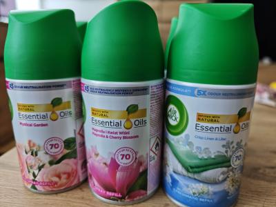 6× náhradní náplň Air Wick Freshmatic, mix druhů