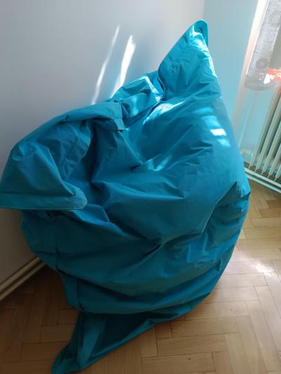 Sedací vak - modrý