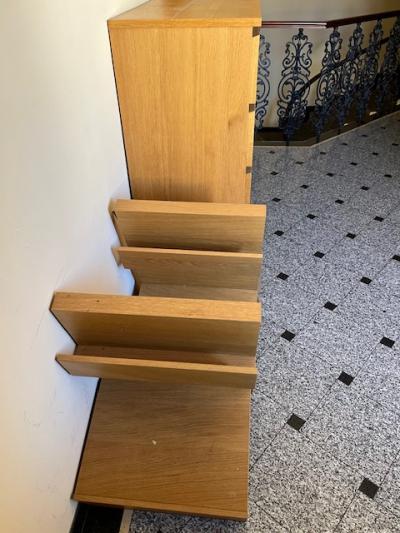 manželská postel MALM + noční stolky