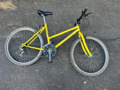 Dámské žluté kolo