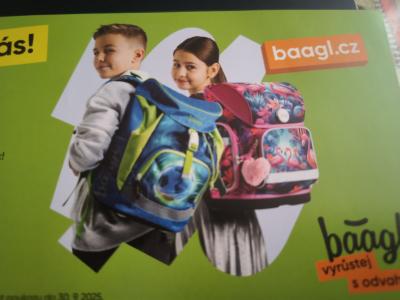 20% sleva - Baagl.cz - platnost do 30.9.2025