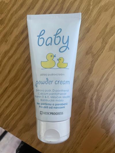 2 x Dětský pudrový krém - neotveřené, exp. 6/25