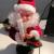 Santa Claus svítící, hrající, pohyblivý