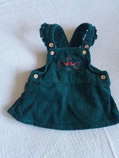 Dětské manžestrové šatičky vel. 62