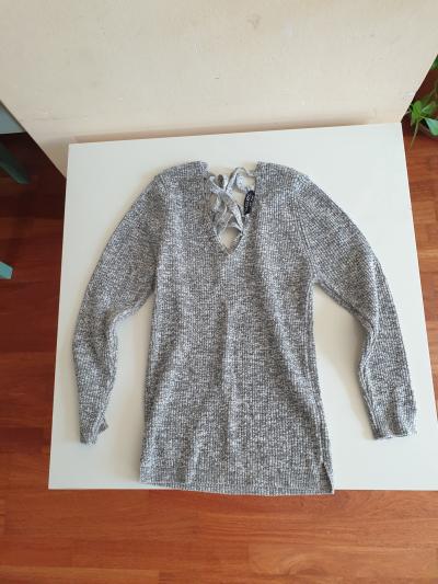 Dámský svetřík (šedý) vel XS/S
