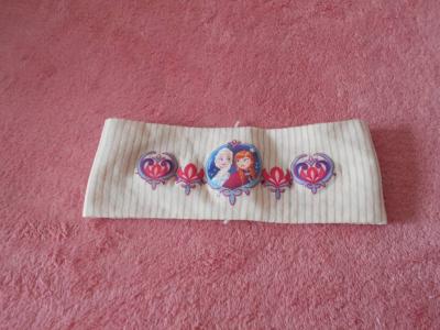 Čelenka bílá dětská