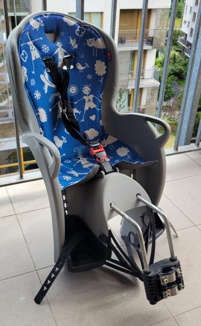 Dětská sedačka na kolo