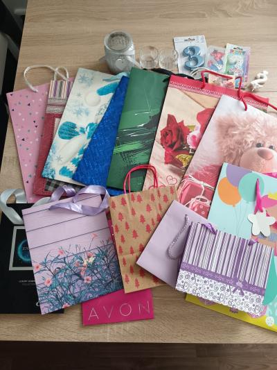 Darkove tašky ruzne