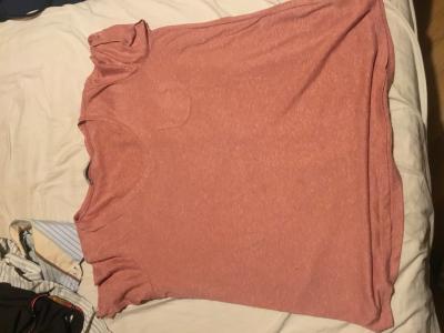 Triko tmavoruzove L/XL