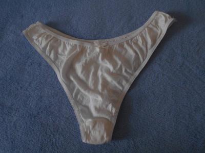 Bílá tanga dámská vel. M-