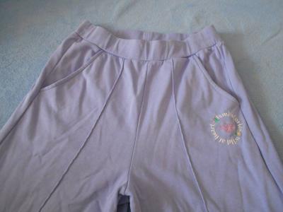 Tepláky barva lila. zn. FemiStories vel. L -