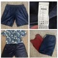 Zdarma nové kraťasy XXL + košile XXL + triko s dlouhým rukáv