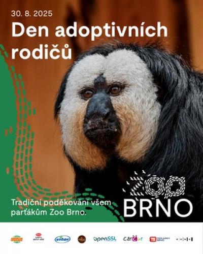 Lístky do Zoo Brno na 30. 8. 2025