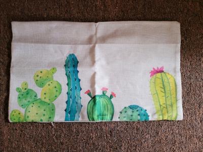 Povlak na polštářek kaktusy