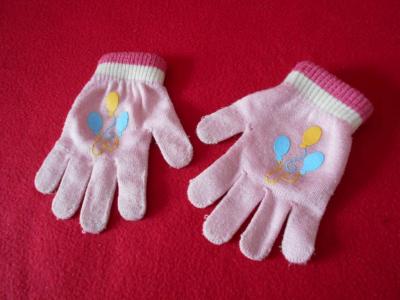 Rukavičky růžové,