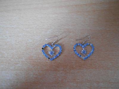 Náušnice srdíčka,