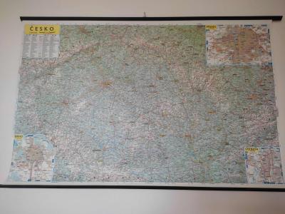 NÁSTĚNNÁ MAPA ČR